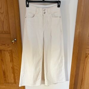 Frame Denim Cream Flare Jeans size: 28